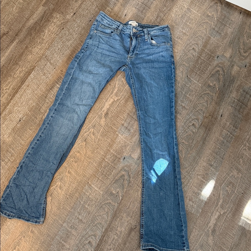 Forever 21 Blue Flare Women's Jeans Low rise